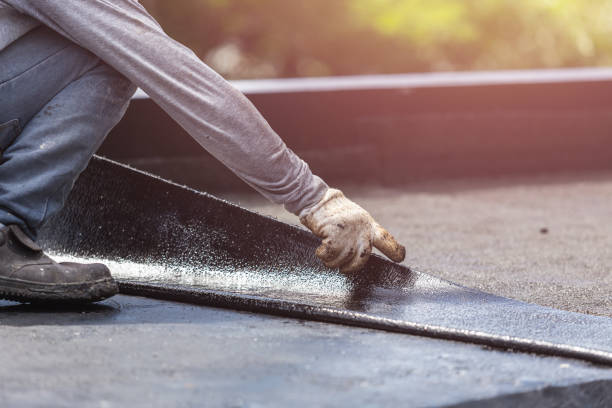 Professional Crawl Space Encapsulation technician working in Moscow, PA